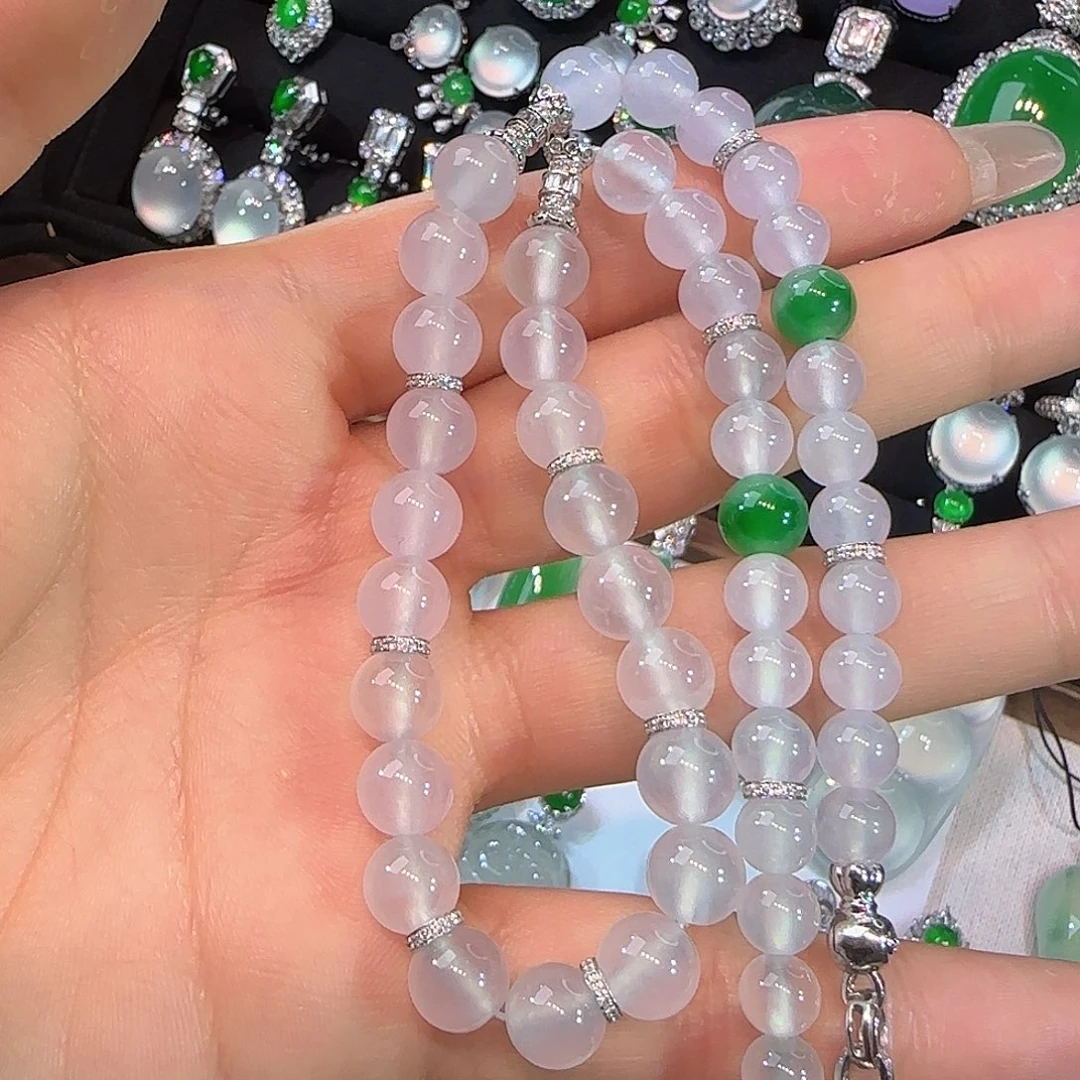 翡翠18K金镶嵌戒指