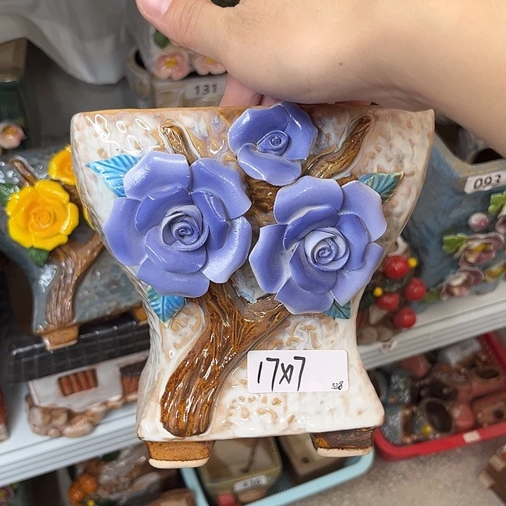 紫砂花盆粗陶材质多肉花盆
