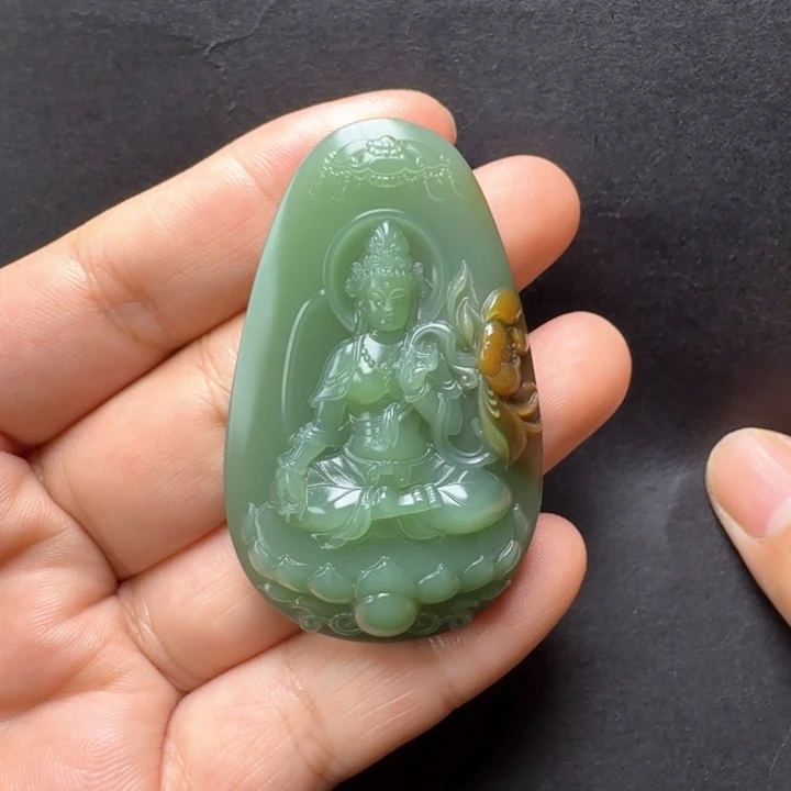 和田玉（碧玉）未镶嵌颈饰