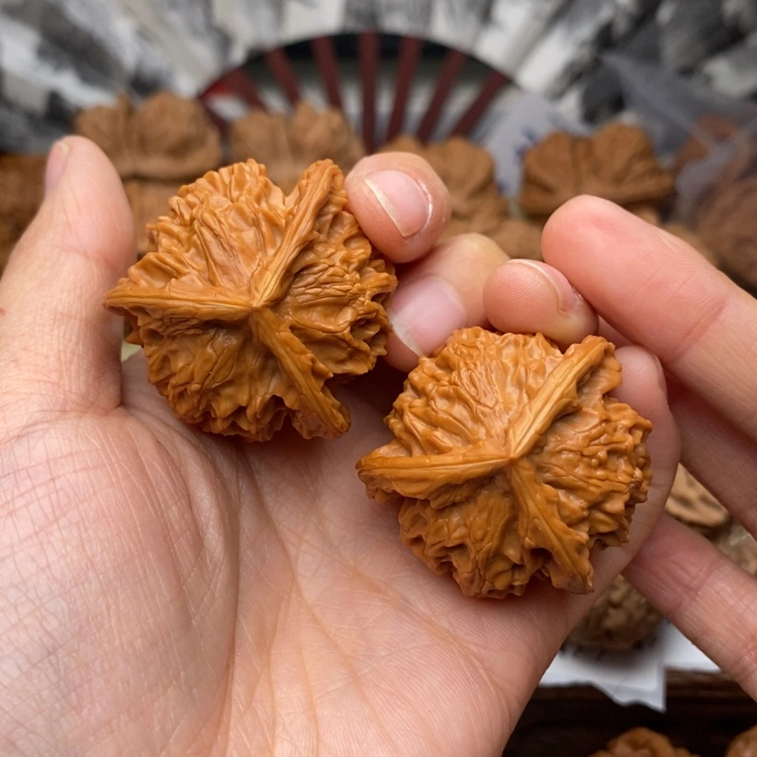 把件文玩核桃732号38盘山