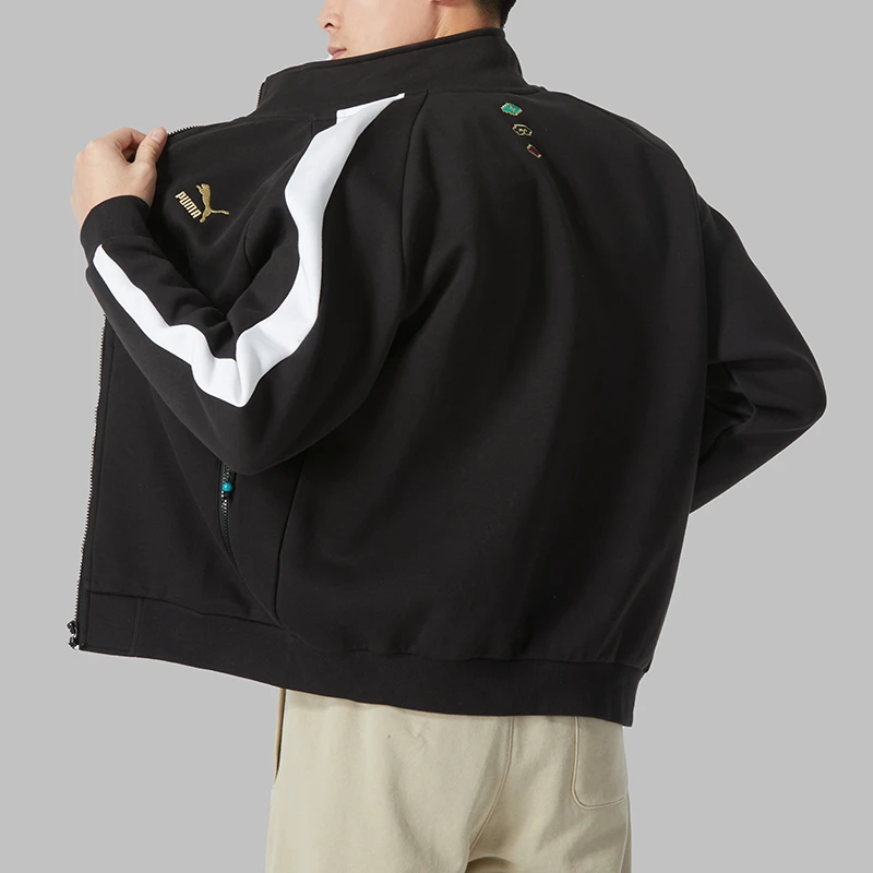 PUMA彪马针织夹克男装女装新款跑步时尚潮流运动服休闲外套625831