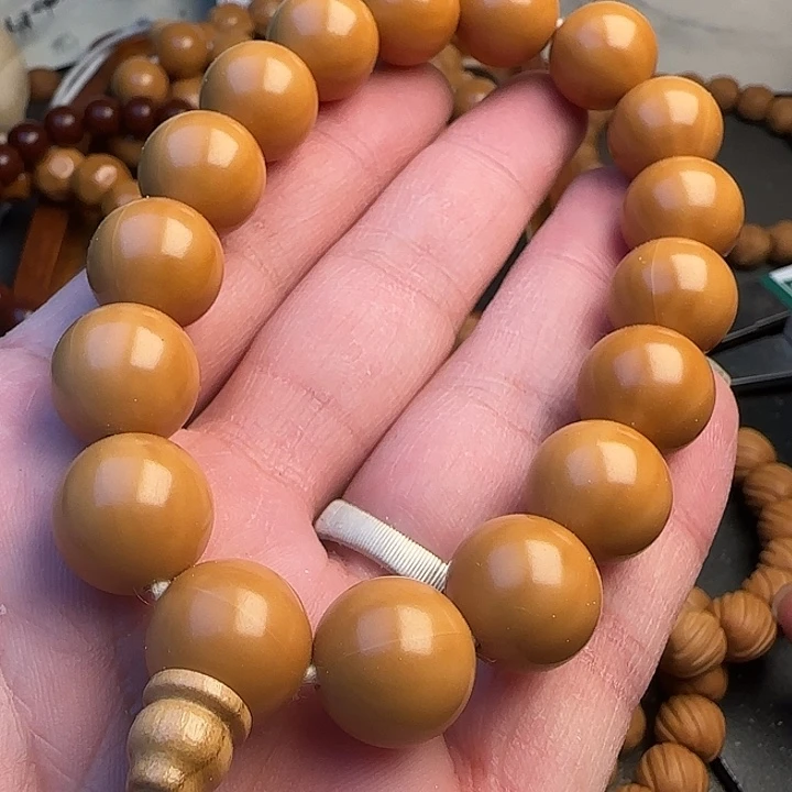 猴头核桃手串全品龙炎大光珠尺寸14mm