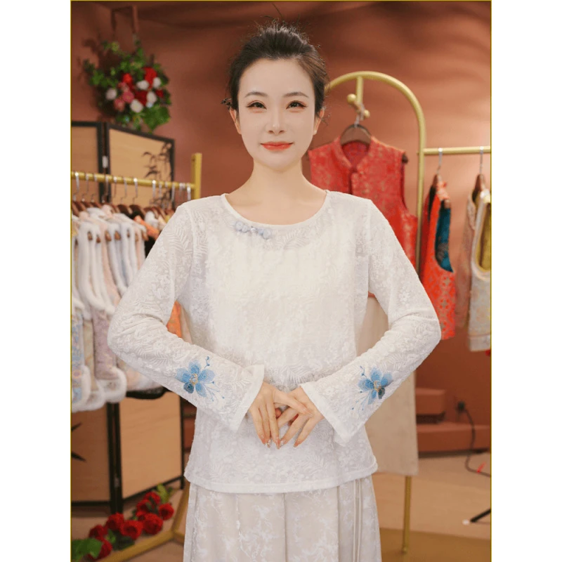 【花容-T恤】国风新中式T恤