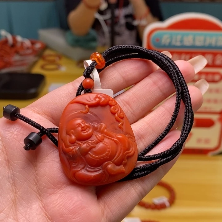 吊坠(不含链)未镶嵌南红玛瑙佛公