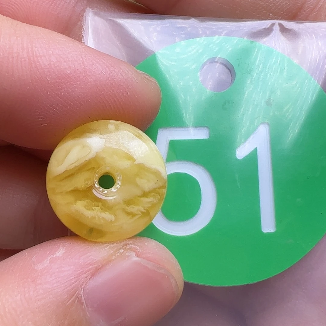 蜜蜡未镶嵌珠宝奇石14.2m m
