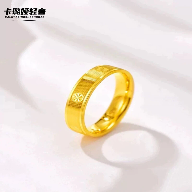 铜合金戒指 铜合金 卡璐娅 轻奢首饰 米字戒指