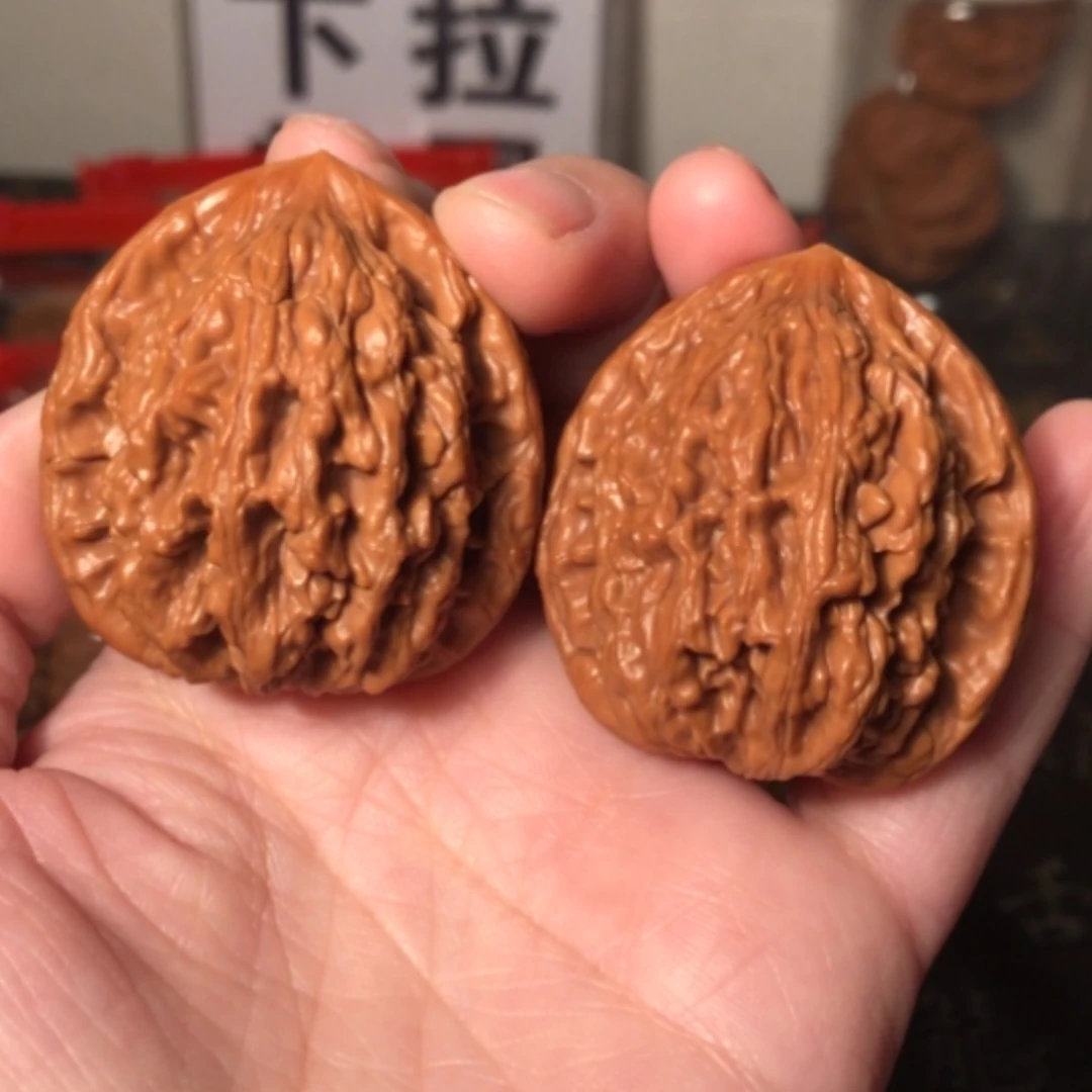 【闪购商品】文玩核桃把件虎头41