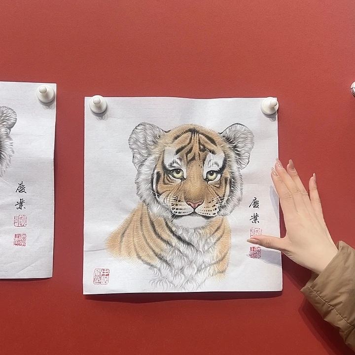 国画赵庆业老师国画作品月