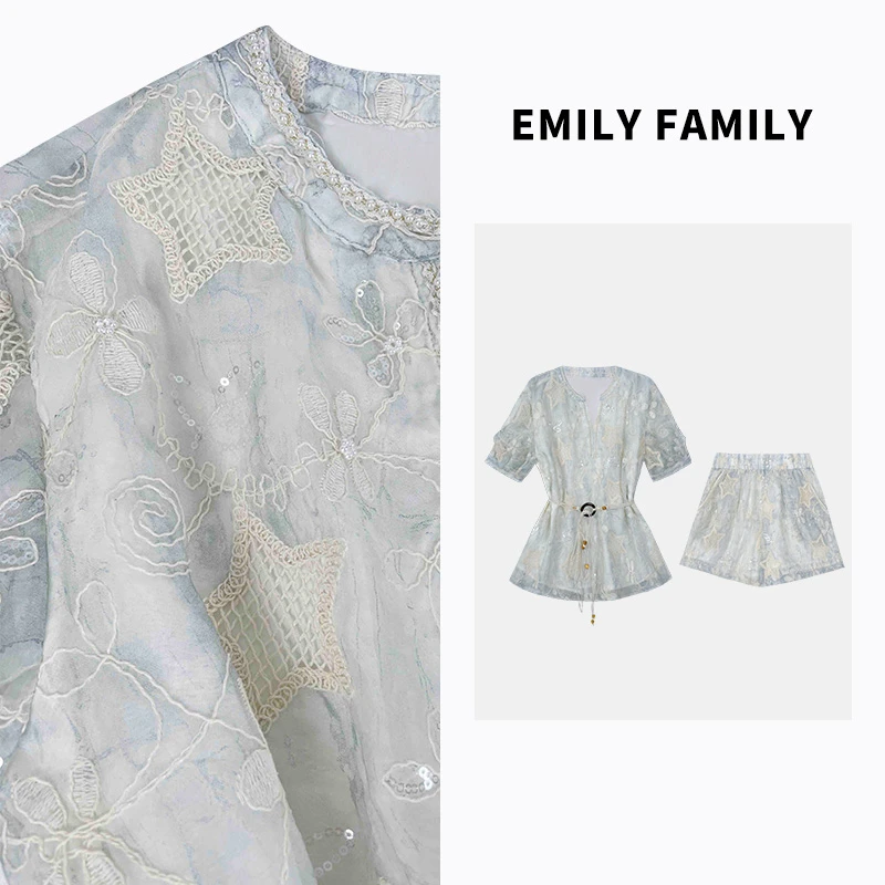 【编号21】法式春夏慵懒感中长款宽松休闲衬衫套装YL-1000071