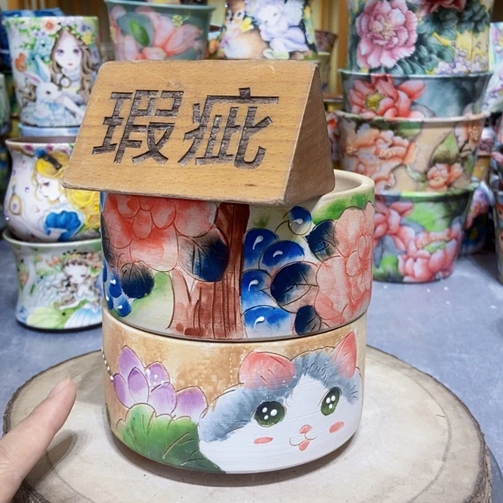 景德镇艺术手绘作品