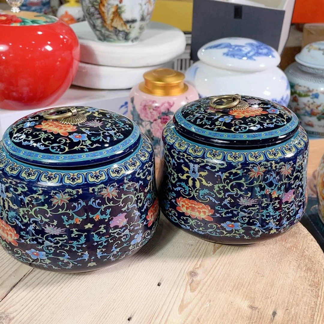 【闪购商品】罐陶瓷茶叶罐密封罐