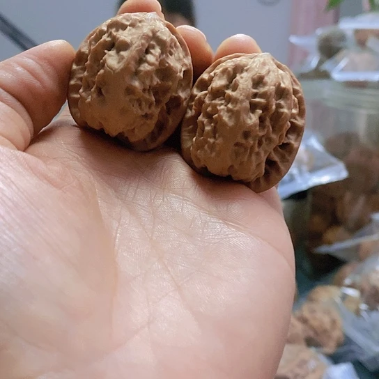 【闪购商品】把件文玩核桃34野狼小众蜡皮