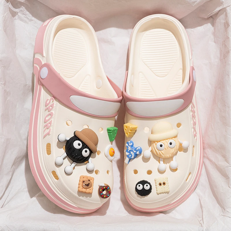 洞洞鞋女款夏季外穿2025新款eva凉拖防滑不臭脚沙滩休闲拖鞋男