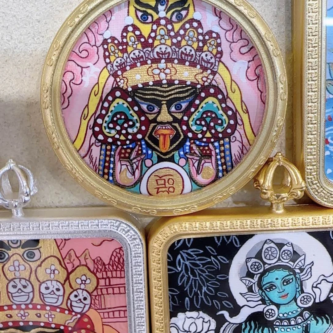 吊坠?****?木槿手绘直播间A005