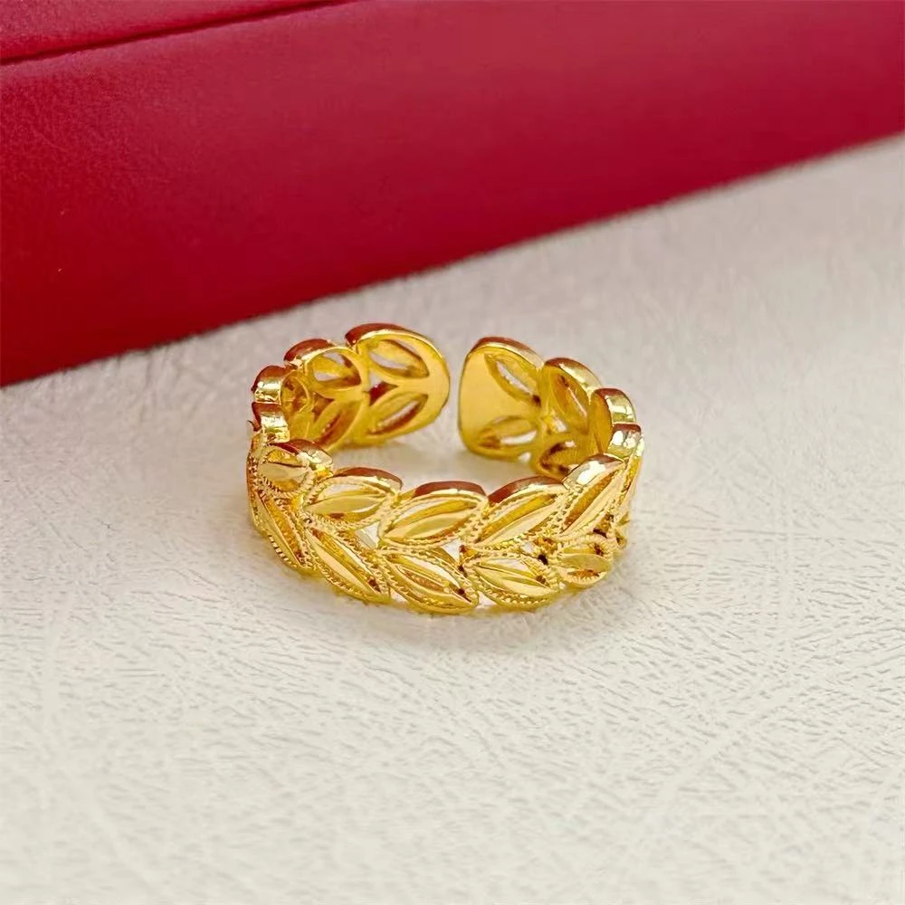 足银戒指   【高级定制】麦穗戒指1918