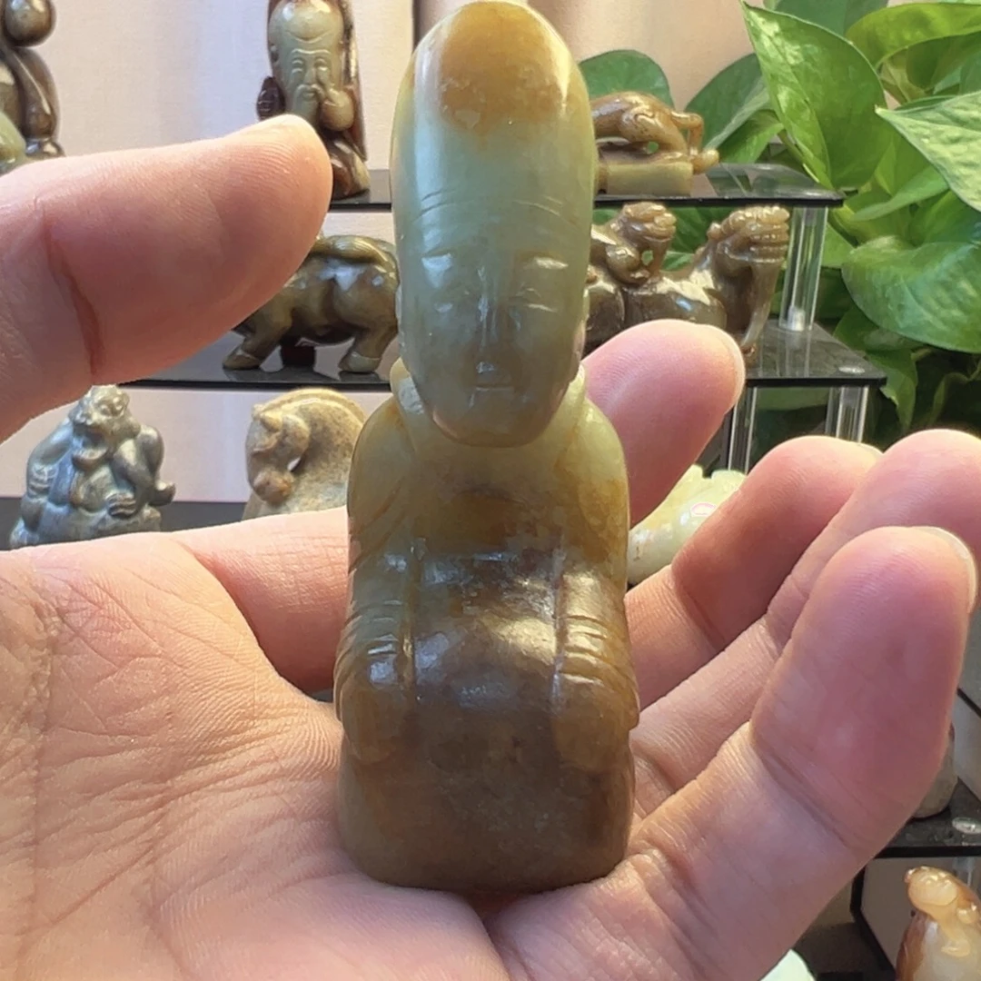 和田玉（糖玉）未镶嵌挂件