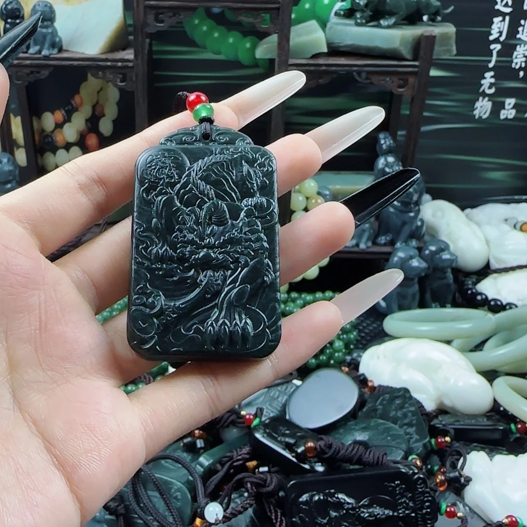 未镶嵌和田玉笔搁