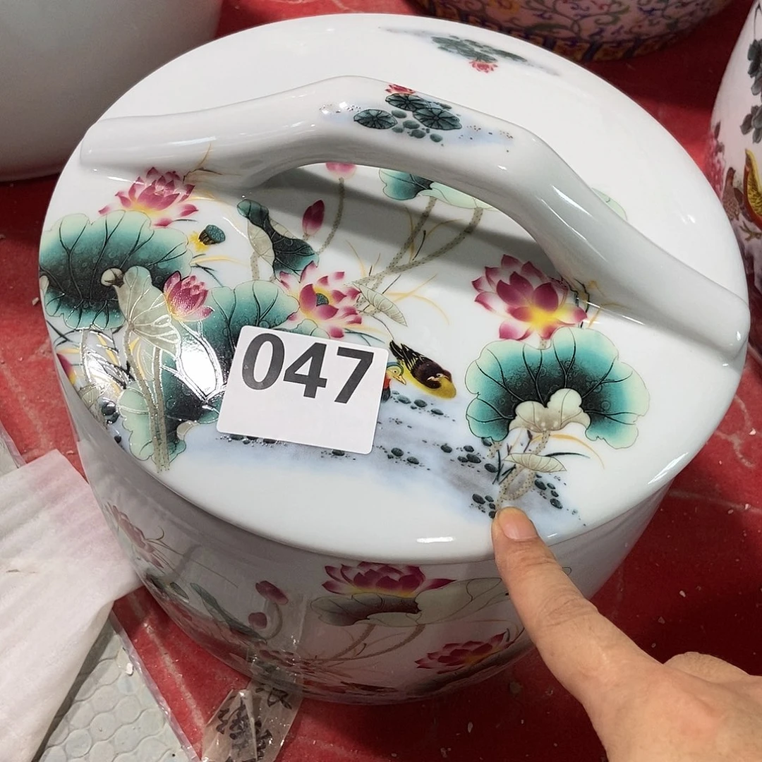 瓷片景德镇陶瓷罐047