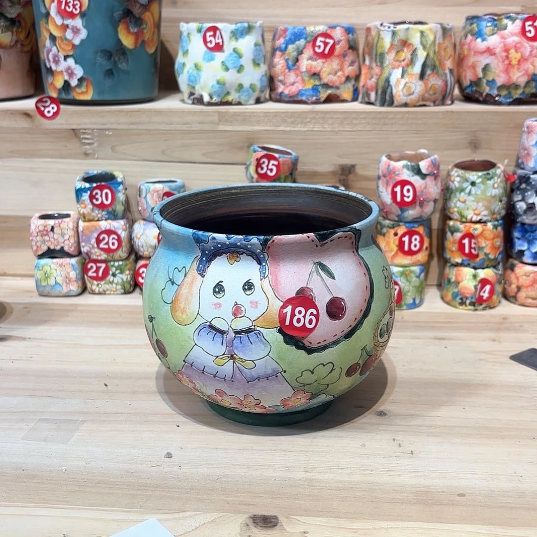 紫砂花盆手工花盆默认微瑕11/11