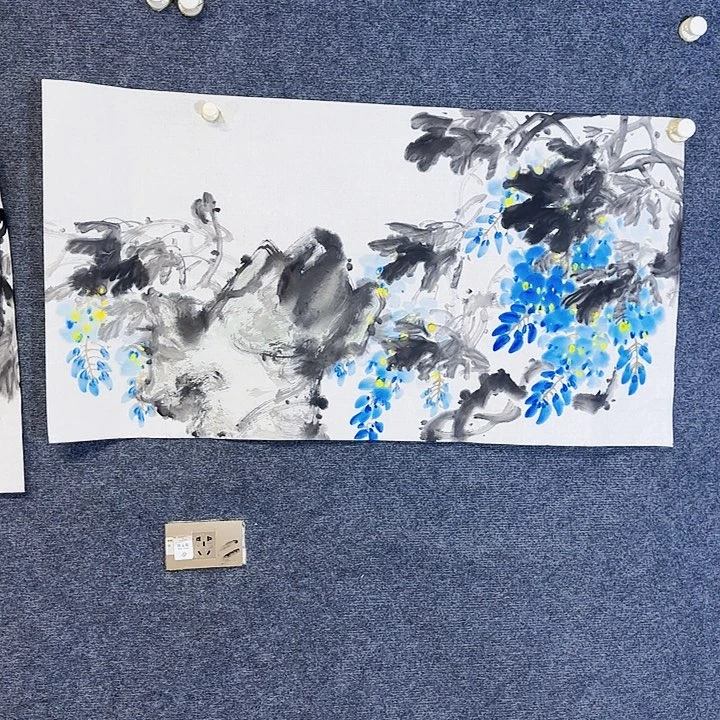 国画国画花鸟画作品