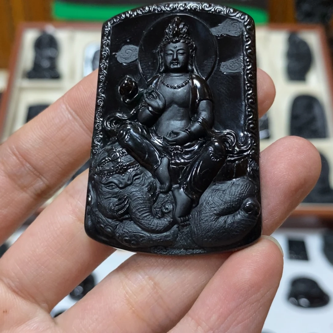 泰***子翡翠未镶嵌吊坠(赠链)