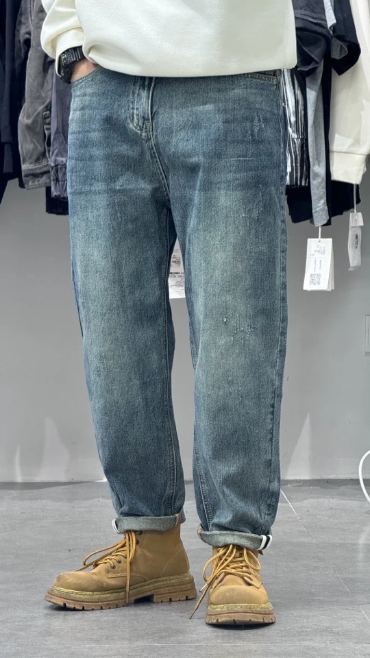 JY男装2025春夏新品男士休闲牛仔裤