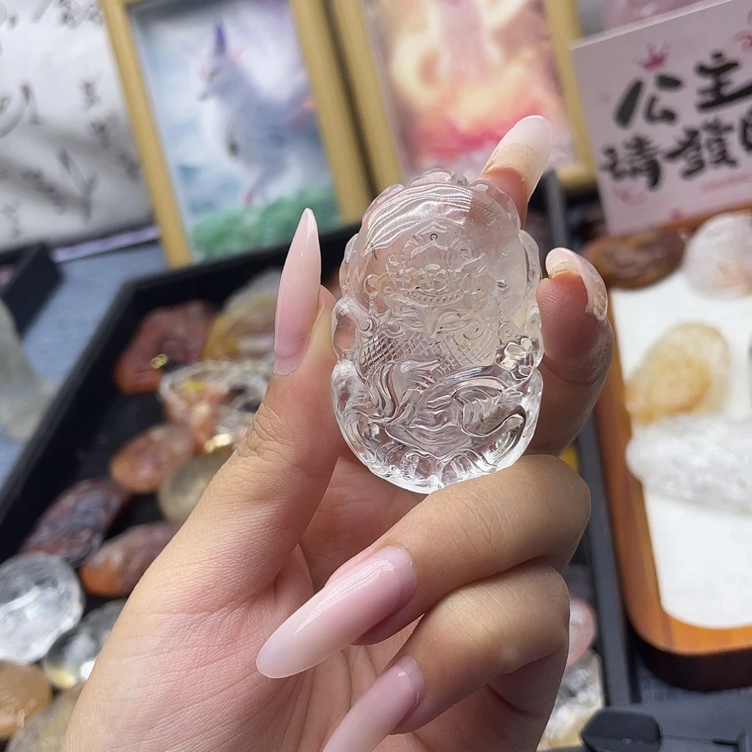 颈饰未镶嵌水晶天然