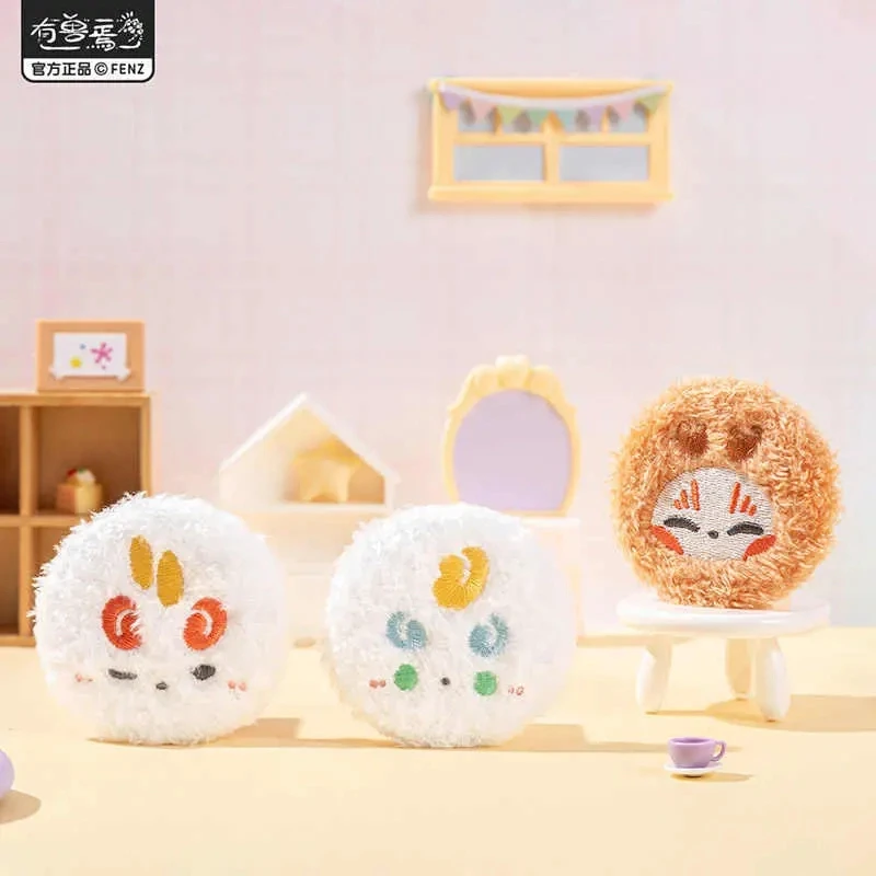 【拆卡】有兽焉神兽守护系列刺绣马口铁盲盒