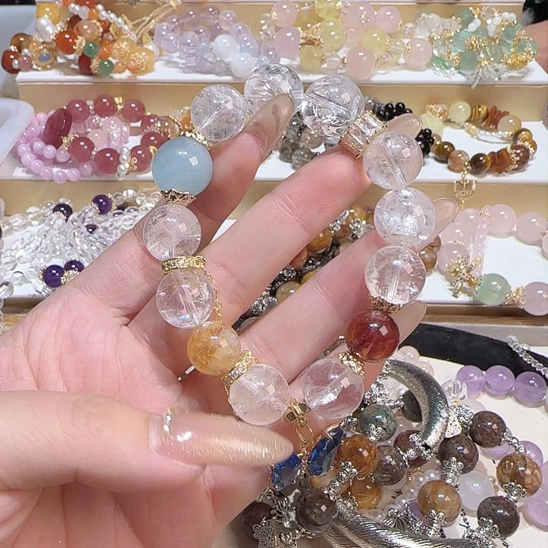 水晶手链未镶嵌八