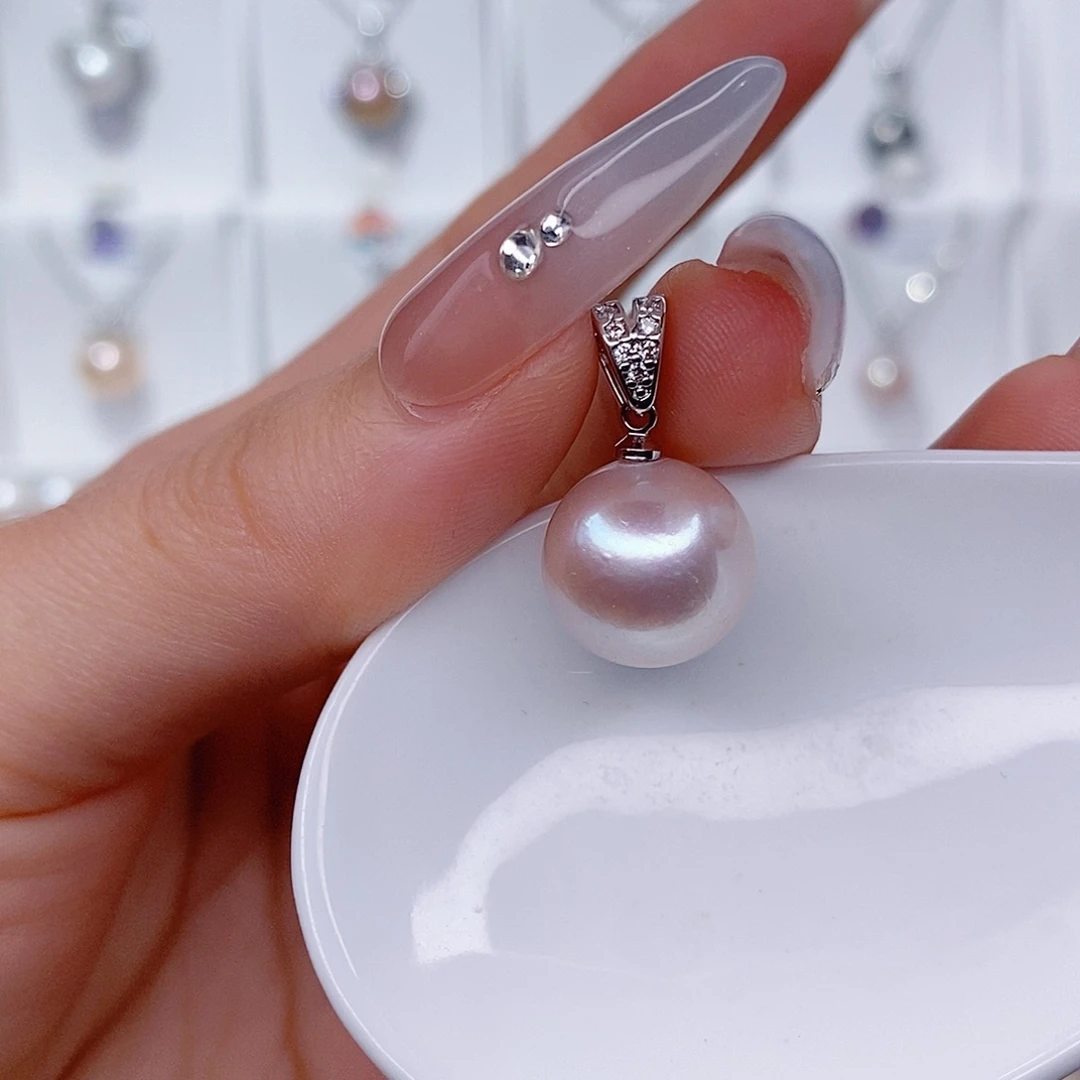 未镶嵌淡水珍珠吊坠(赠链)