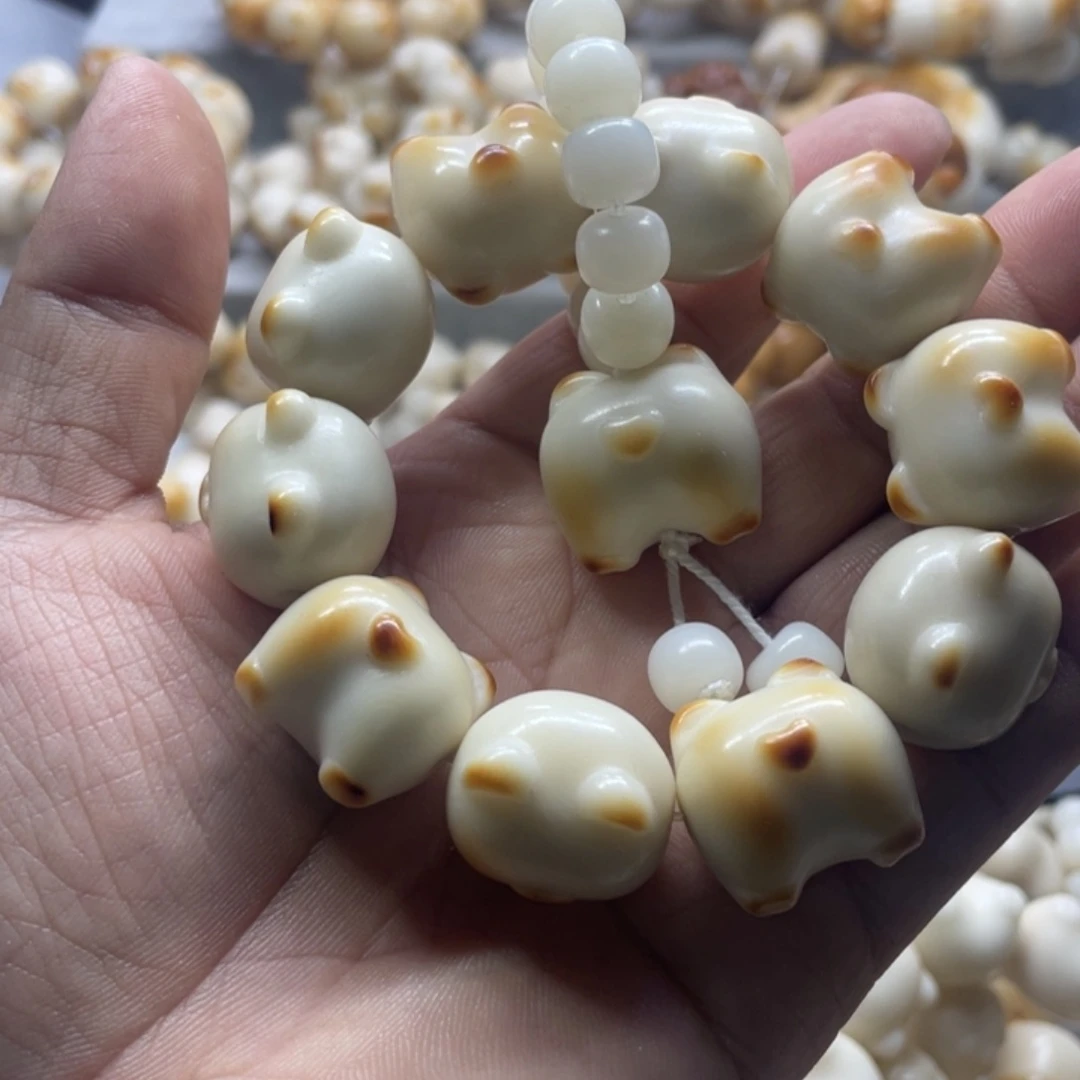 吊坠菩提根/象牙果全品象牙果柯基屁屁手串卡22