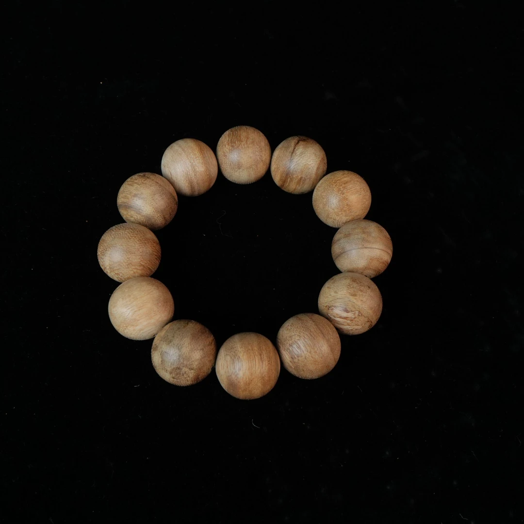 6138 马泥涝沉香高山老料虎斑纹大手串 2.1cm 24.39g