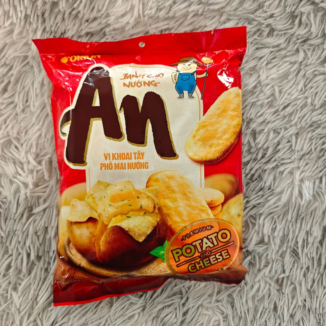 越南进口好丽友芝士土豆仙贝饼
