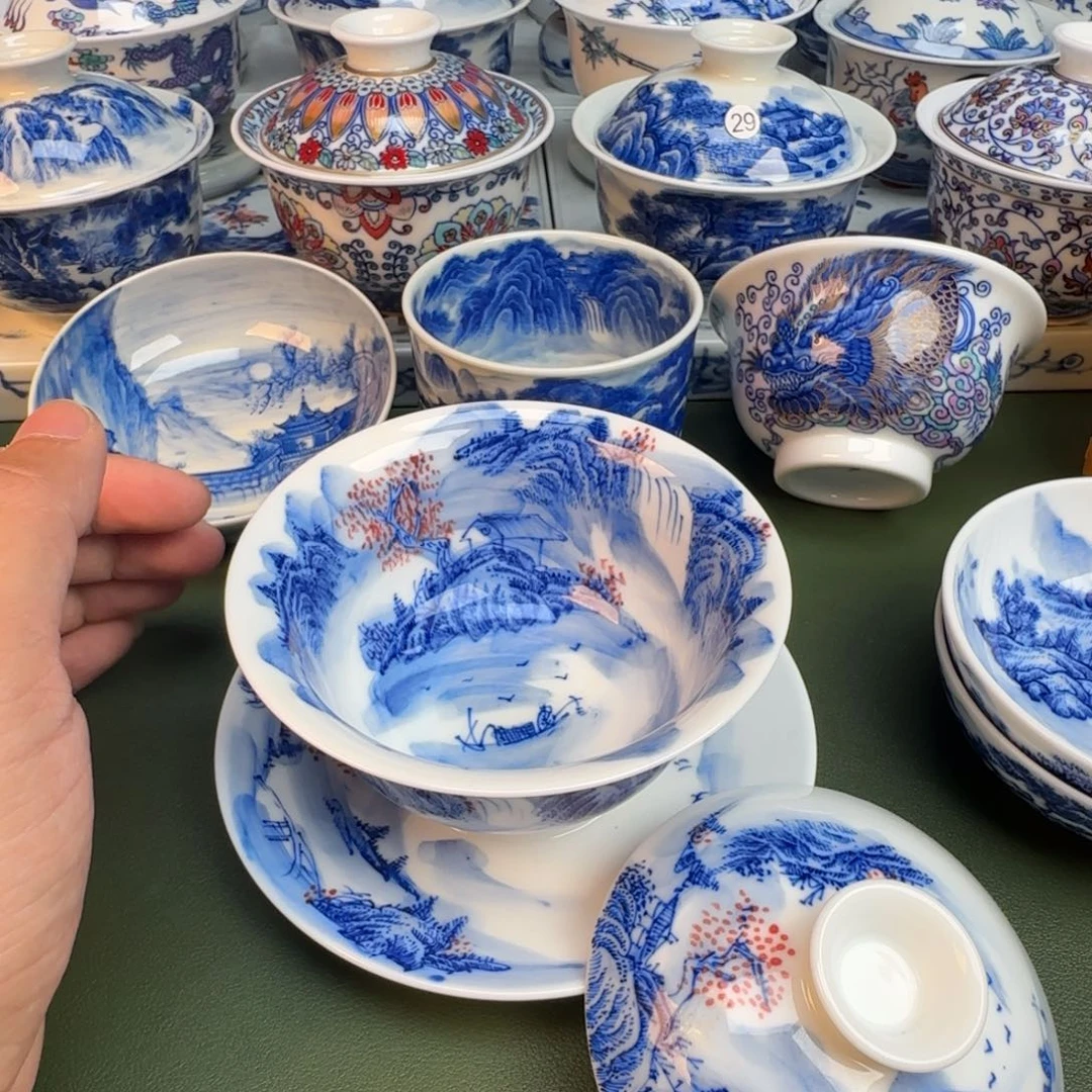 纯手工纯手绘茶具16