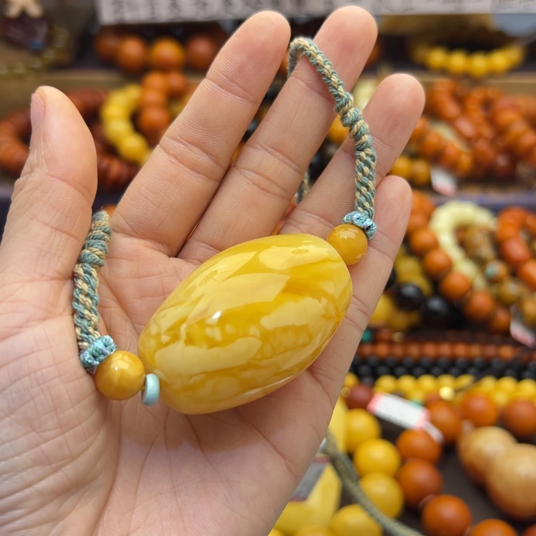 未镶嵌琥珀珠宝奇石玲*花