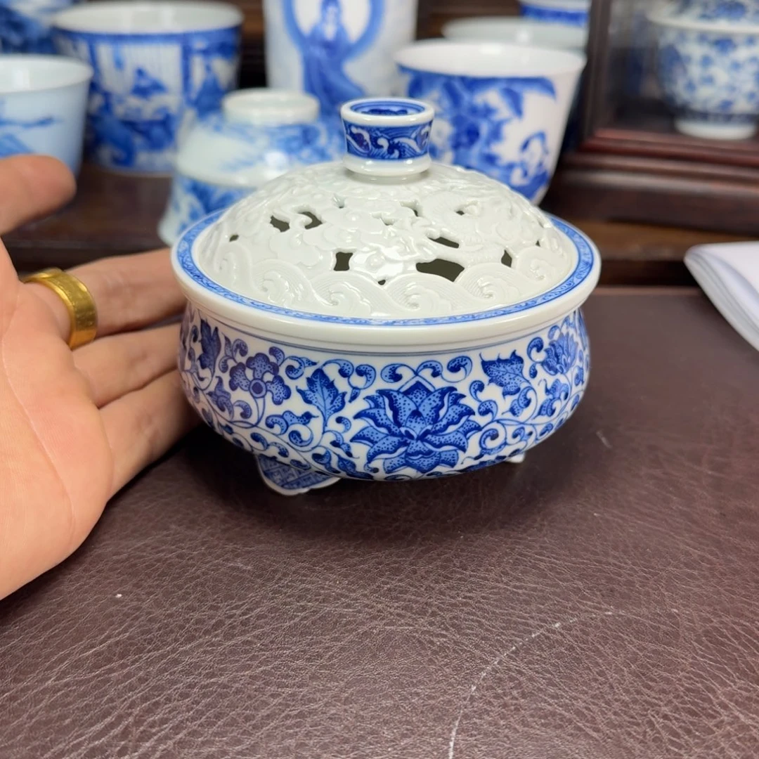 大***、瓷片当代景德镇陶瓷手绘茶具