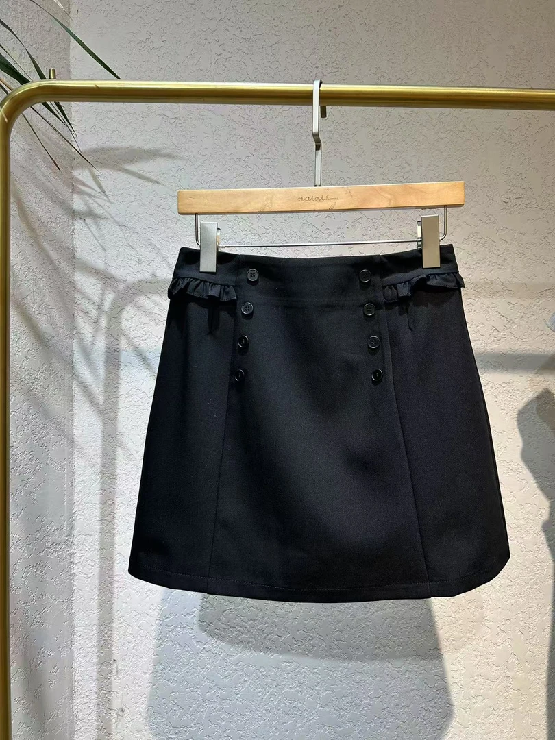 休闲A字半身短裙