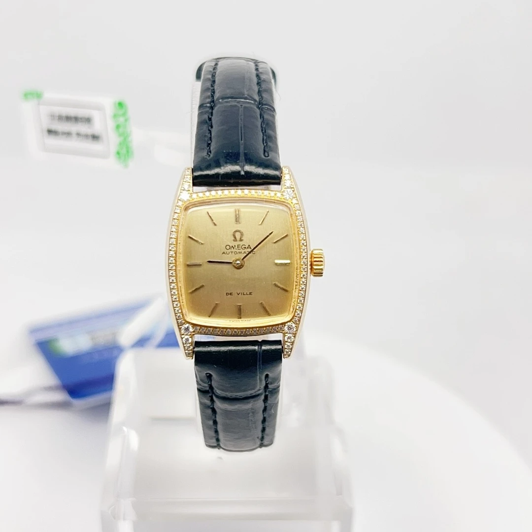 95新 Omega/欧米茄 自动机械后钻20mm/公价38999/wh9389