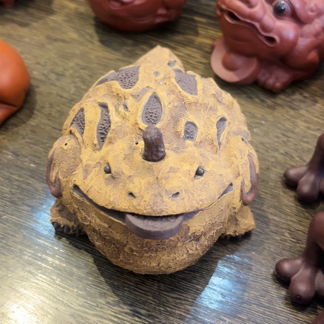 茶杯紫砂高端紫砂雕塑茶宠