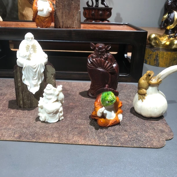 直播间订单链接木雕工艺品摆件