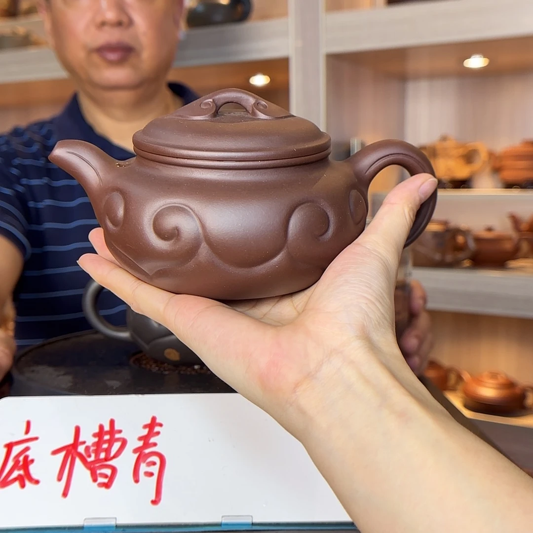 茶壶紫砂张建明紫砂壶500cc