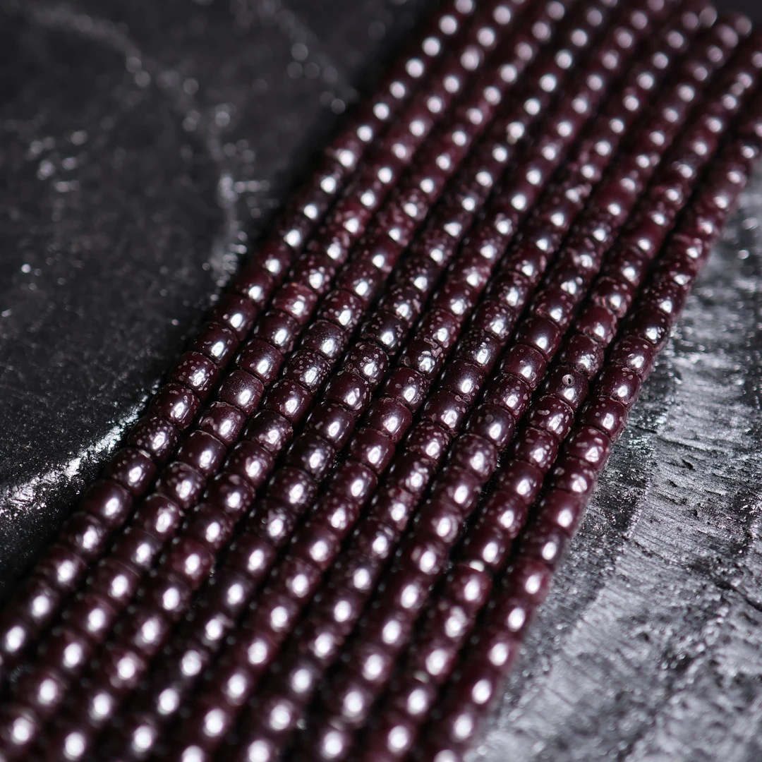 【一念出品】5.5mm 直切 朱供星月菩提 108念珠