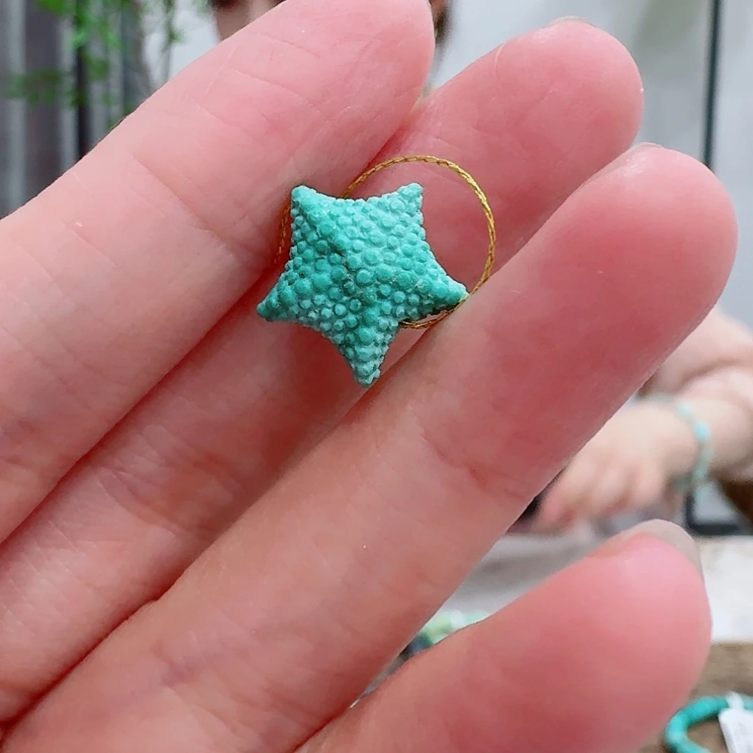 未镶嵌绿松石珠宝奇石