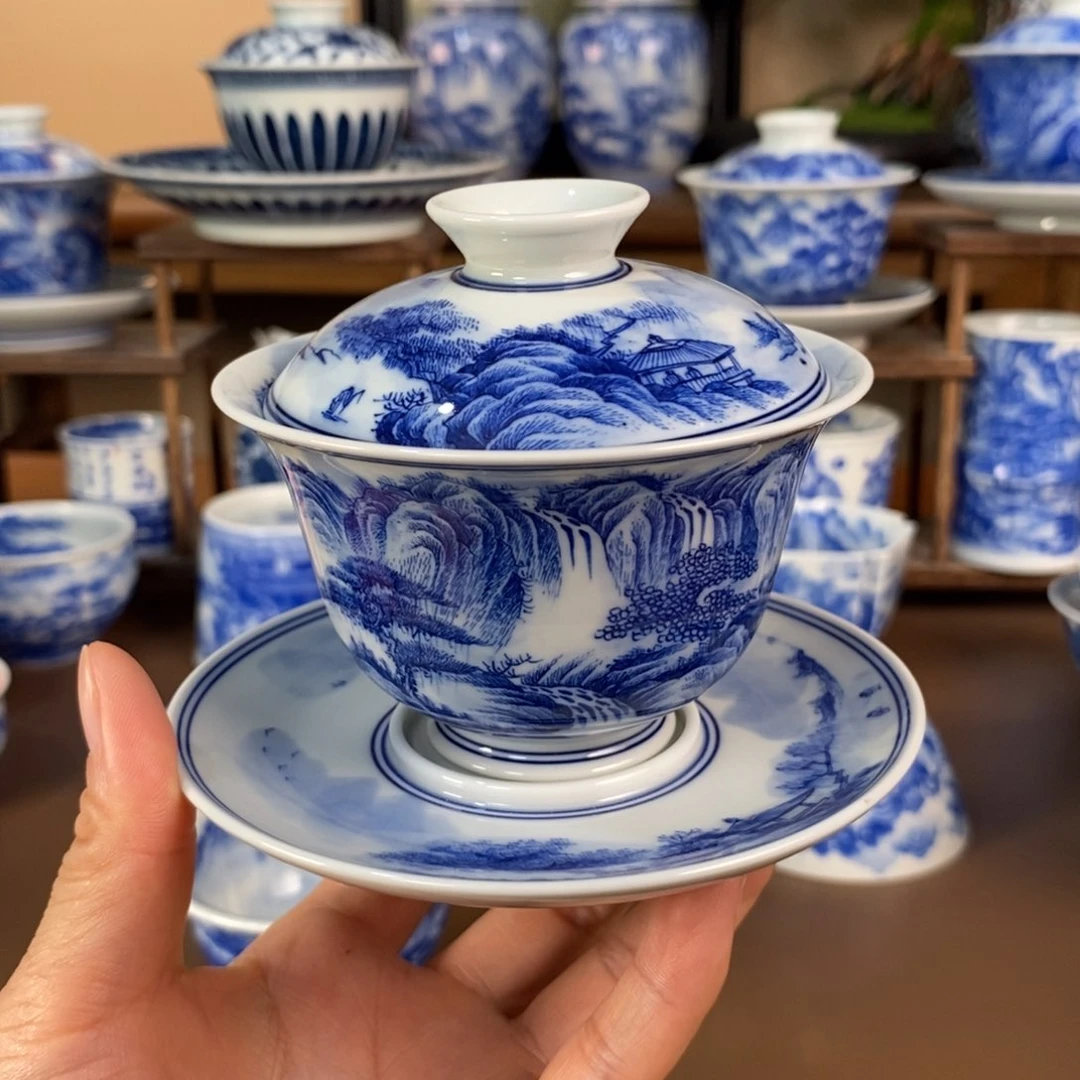 景德镇陶瓷手工手绘