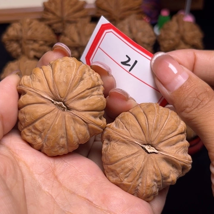 8***溜吊坠文玩核桃42全品南瓜饼21