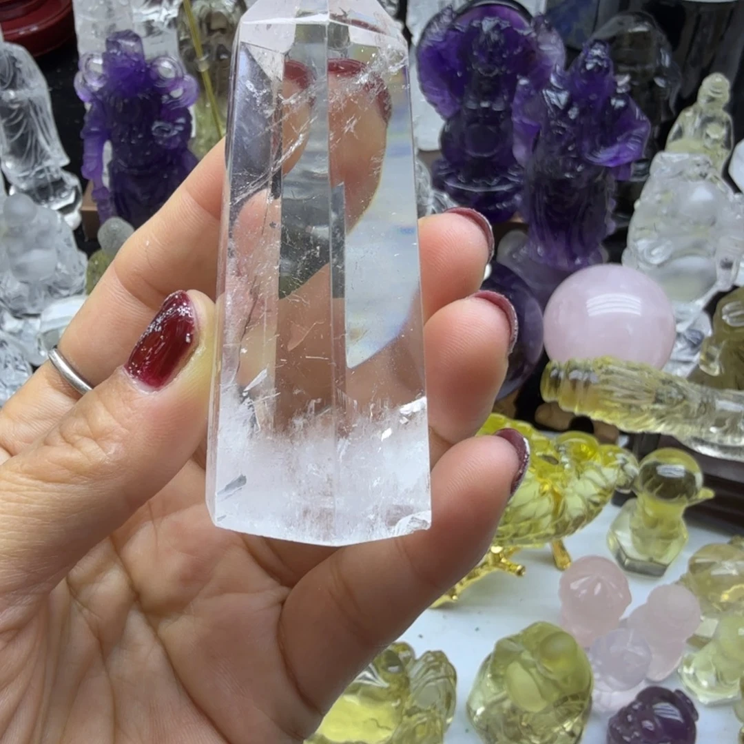 珠宝半成品水晶未镶嵌