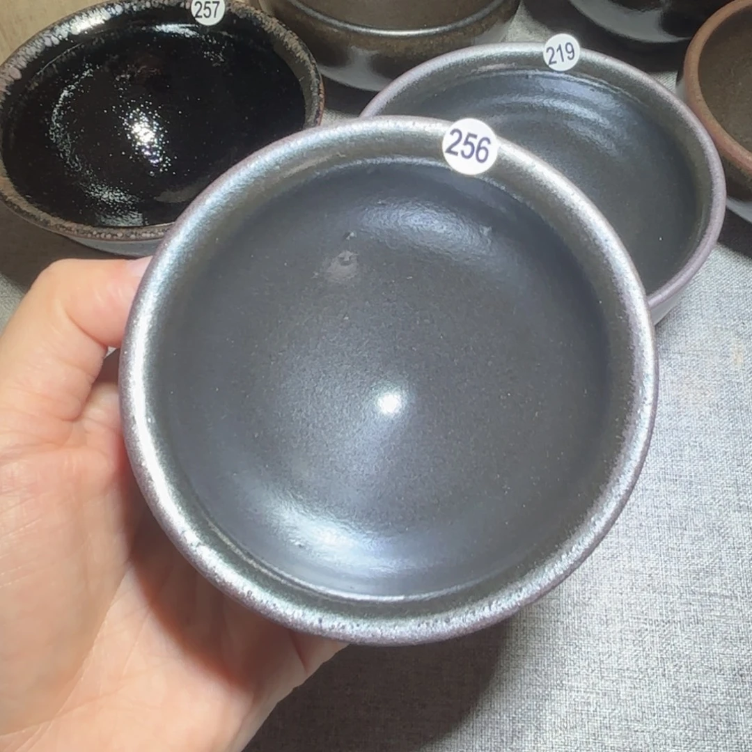 茶盏子衿手工柴烧盏256灰被特价微瑕