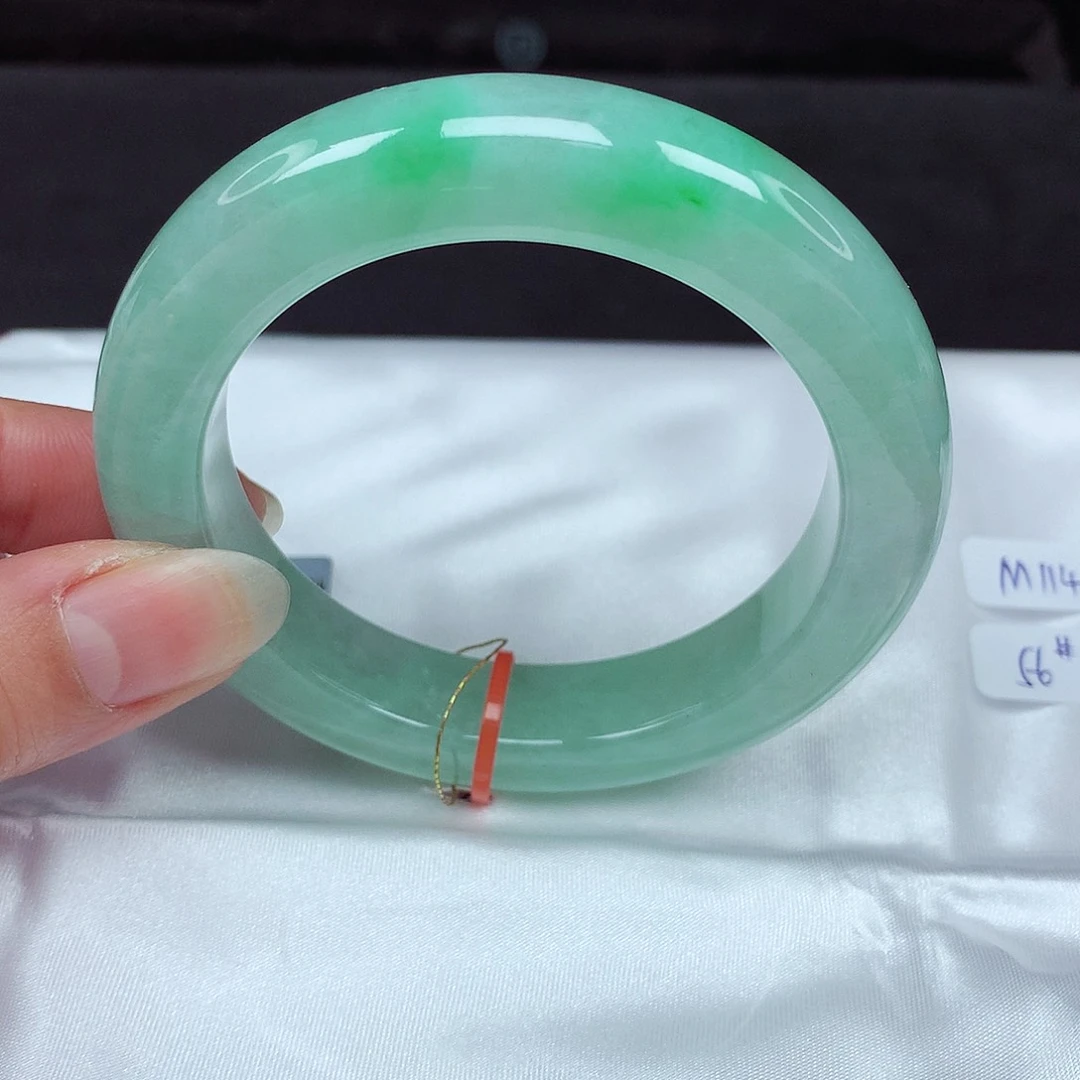 未镶嵌手镯翡翠56圈468