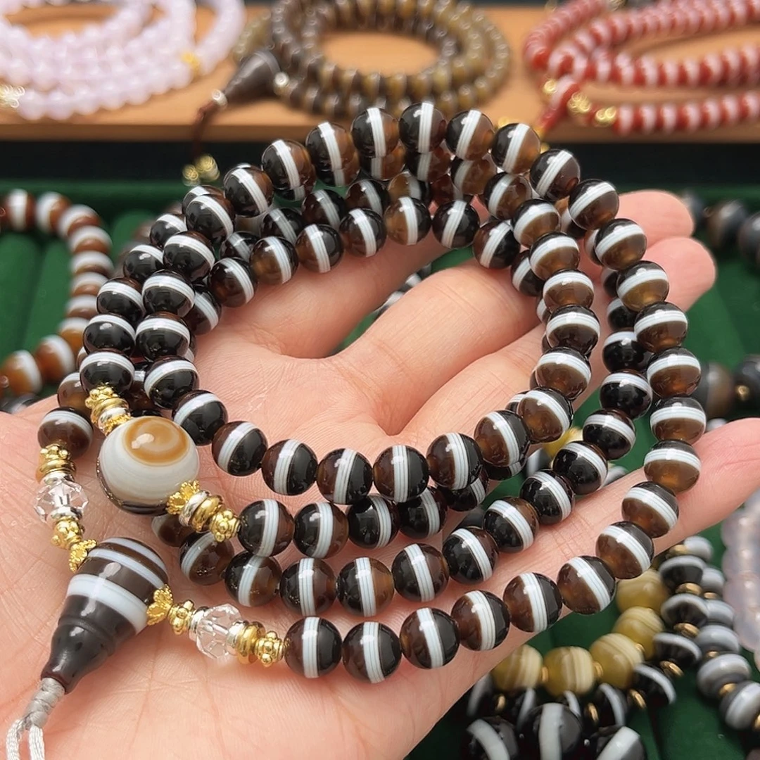 玛瑙/玉髓合金手串