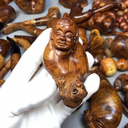 木质麻梨疙瘩火琉璃